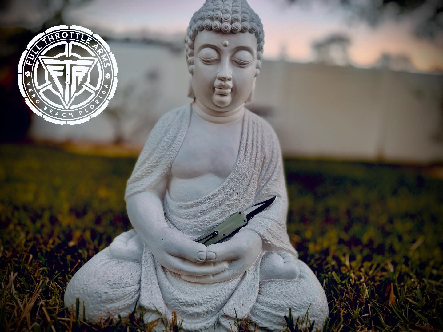 Heretic Mantiore E Bowie 2 Tone Blsck Nlsck SNO w/Jade G10 Backcovers - Full Throttle Arms LLC