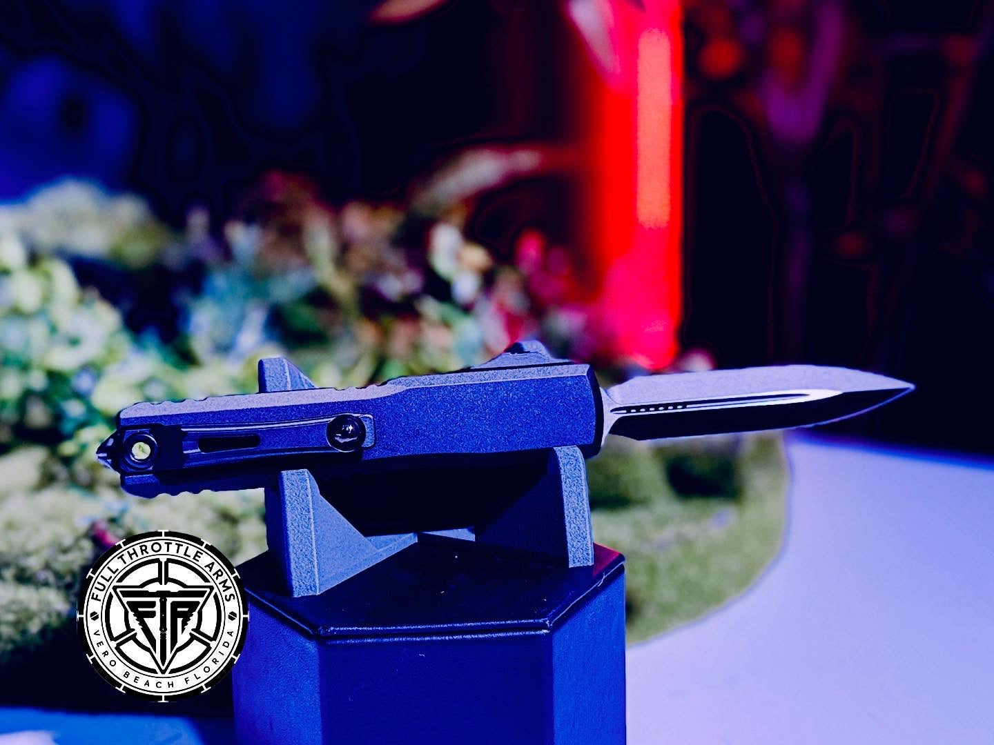 Microtech 1122-1T Ultratech ZBP D/E - Black Handle - Black Blade - Full Throttle Arms LLC