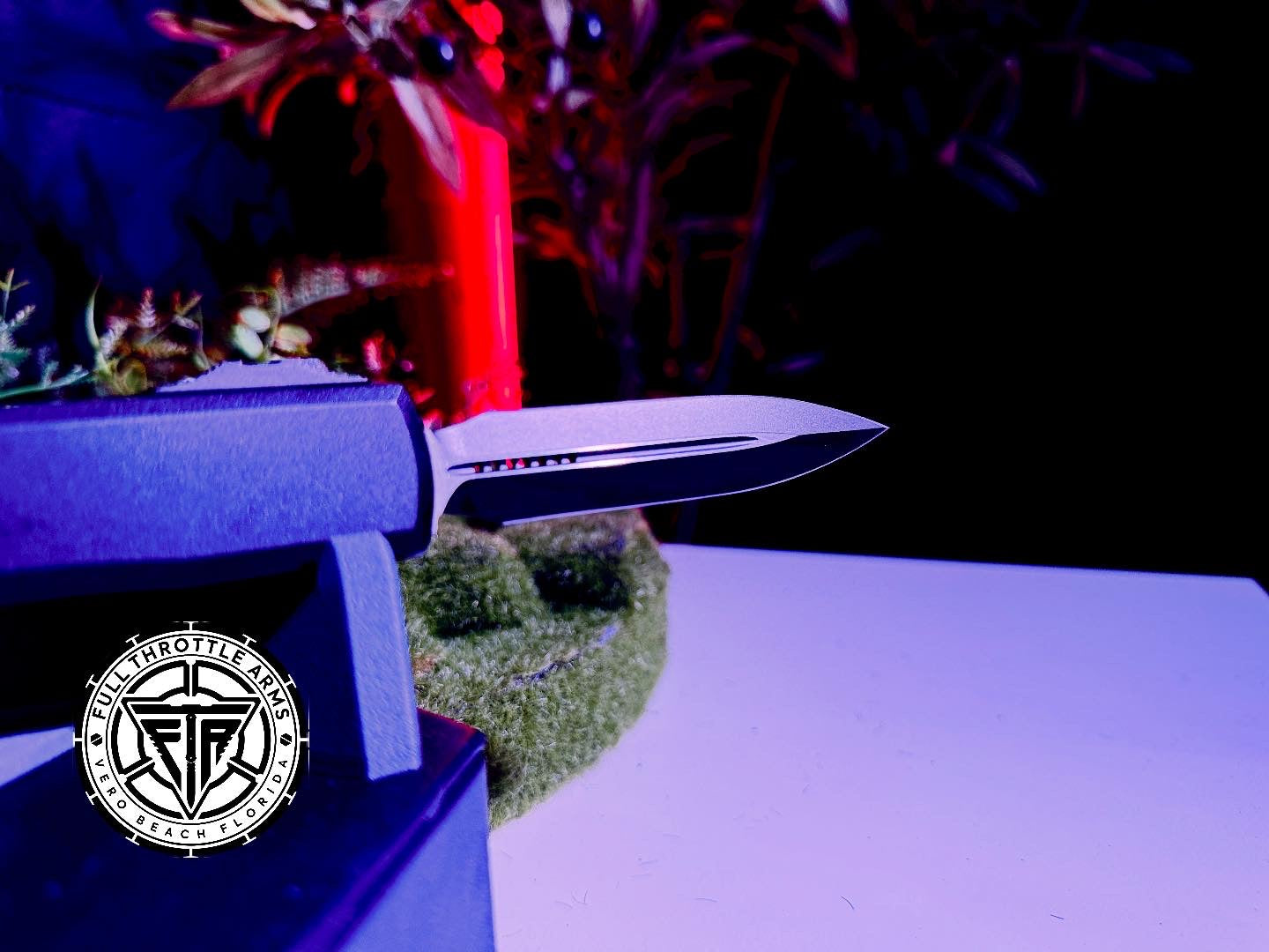 Microtech 1122-1T Ultratech ZBP D/E - Black Handle - Black Blade - Full Throttle Arms LLC